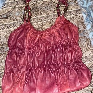 Michael Kors butter soft leather shoulder bag